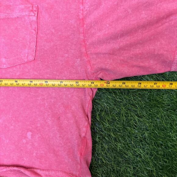 Women's Retro Coral ‘Corpus Christi, Texas’ Graphic Crop Top - Picture 4 of 5